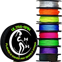 Ultra-SPIN Pro Cuerda Diabolo 10m Carrete (8 Colores!) Actuación- Cuerda Diablo de Alta Velocidad para Todos los…